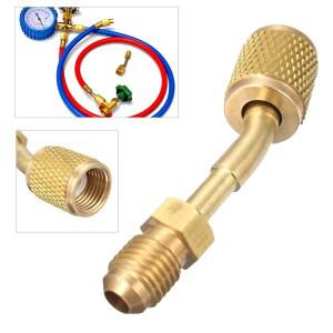 새로운 분할 덕트리스 서비스 포트 어댑터 R410a 516 SAE Female to 14 Male