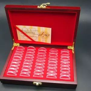 동전수집케이스 코인 기념 기념 투명 보관 보관함 단일