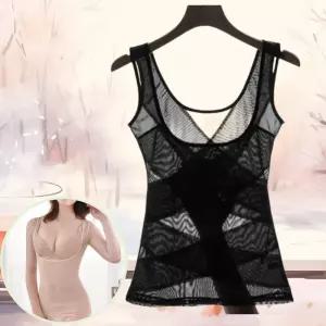 여자 보정 나시 압박 속옷 여성 통풍 좋은 여름용 우수한 통기성 쾌적한 슬림 바디쉐이퍼