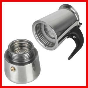 스테인리스 스틸 모카 커피 메이커 커피 포트 주방용 모카 에스프레소 라떼 스토브탑 필터 2/4/6/9컵