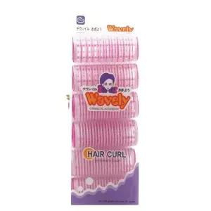 [하프클럽/]천일 탱탱웨이브 헤어구르프 중 핑크