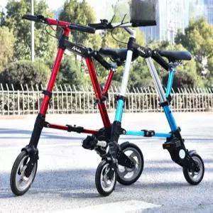 접이식자전거 폴딩 출퇴근 접는 휴대용 클래식 산책용 자전거 초경량 접이식