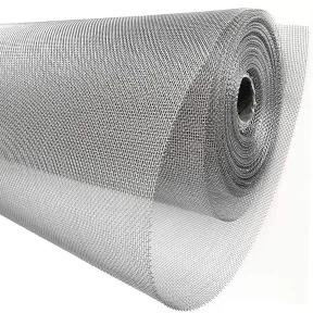 통풍구 케이지 가든 40 메쉬용 직조 와이어 메쉬 스테인리스 스틸 스크린 15.7인치 x 78.7인치 윈도우 롤