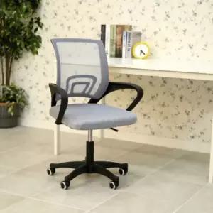 책상학생의자 매쉬 그레이 기본형 높이조절 컴퓨터의자 공부의자 학생의자 게이밍의자
