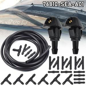 혼다 호환 어코드 Civic 6 7 Fit Jazz CR-V Prelude 셔틀 워터 카 앞 유리 노즐 용 전면 와셔 제트 스프레