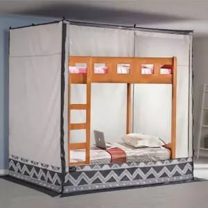 숙소 난방텐트 방한 캠핑용 방풍 2층침대텐트