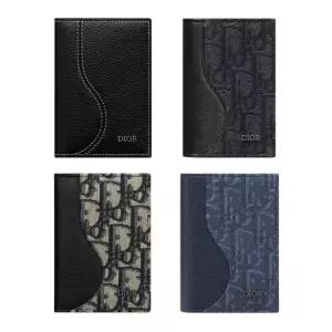 MUST IT_디올 Saddle 버티컬 2단 카드 지갑 2ADCH169YKK_H00N