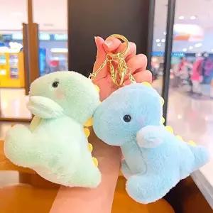 공룡 인형 동물 키링 가방 참장식 열쇠 고리 키홀더 (KYR-WE36E4F)