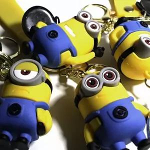 악동 미니언즈 바나나 4종 캐릭터 스트랩 키링 키홀더 (KYR-WE27849)