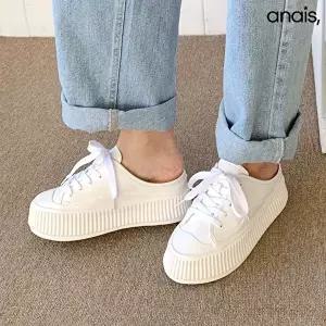 [아나이스]통굽 뮬 스니커즈 5cm_26S046