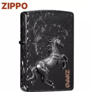 지포정품 라이터 철마금고 흑요빙 말의 해 한정판 남성용 바람막이  신년선물 남성각인라이터 남자생일선물