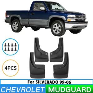 호환 실버라도 1999-2006 자동차 타이어  스플래시 가드 앞뒤 휠 부품