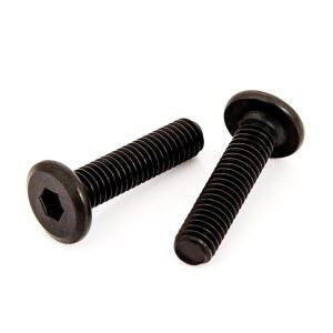 10 PCS 침대 프레임 하드웨어 키트, 평평한 헤드 소켓 헤드 나사 및 카운터싱크 볼트, 가구, 침대, 의자, 테이블, 책상용 M6 x 20mm