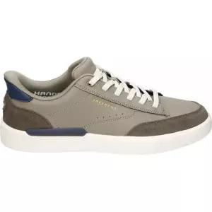 Skechers USA Men's Bunge 레이스 슬립온 스웨이드 토 캡 스니커즈, Dktp 138833