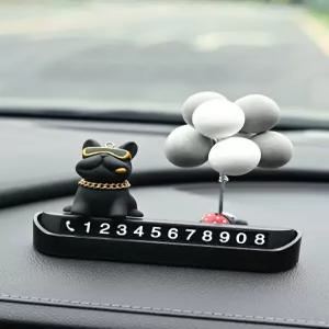 귀여운주차번호판 차전화번호 안심 핸드폰 연락처 차량용