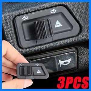 오토바이 방향 지시등 스위치 버튼 3 핀 더블 플래시 라이트 켜기/끄기 시작 버튼 전기 자동차 스쿠터 부품