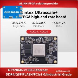 호환 ACKU3/ACKU5 XCKU3P-2FFVB676I Kintex Ultrascale+XilinxFPGA 하이엔드 코어 보드