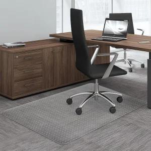 카펫용 사무용 의자 매트 저층 카펫 바닥용 스터드가 있는 투명 사무실 가정 게임용 책상 의자용 두껍고