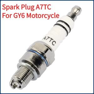 A7TC 스파크 플러그 (오토바이, ATV, 쿼드바이크 50CC 110CC 125CC, GY6 모페드, 고카트, 쿼드 버기용)