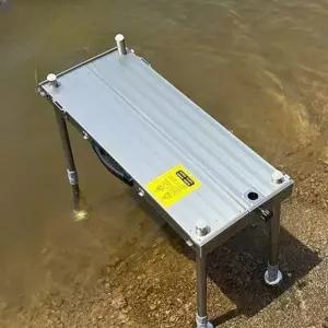 민물 낚시 좌대 받침틀 붕어 접이식 거치대 중층 발판