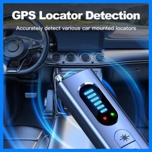 안티 스파이 숨겨진 카메라 탐지기 자동차 GPS 추적기 청취 장치 버그 RF 무선 모든 신호 스캐너 가제트 보