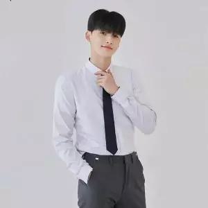 포켓 중학교 교복 유니폼 남자셔츠 고등학교 몰