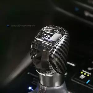 렉서스 기어봉 커버 인테리어 기어 용품 400h 핸들 카본색상