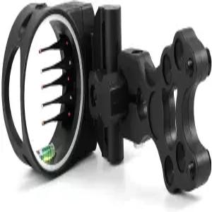 모우지안 컴파운드 보우 시야 4방향 조절 가능 5핀 019 수평 광섬유 핀 버블 레벨로 컴포지트 보우를 위한