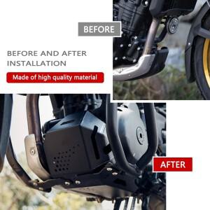 히말라야 450 2024 바이크 오토바이 엔진 섀시 가드 커버 보호 하단 스키드 배쉬 플레이트