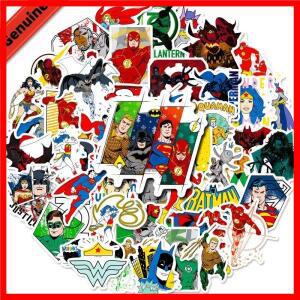 50개  DC 저스티스 리그 만화 스티커 슈퍼히어로 슈퍼맨 원더우먼 문구 기타 물병 방수 데칼