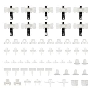 메르세데스 호환-벤츠 호환 124 노치백 사이드 스트립 클립 트림 고정용 A1249889478 플랭킹 브래킷 마운팅