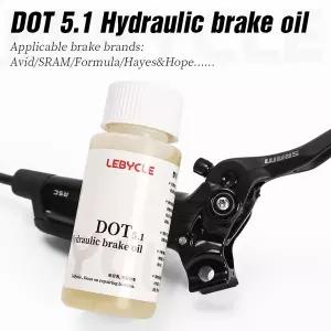 자전거구리스 윤활유 LEBYCLE 60ML 산악 도로 자전거용 도트 유압 브레이크 유체 성능을 위한 오일 5.1