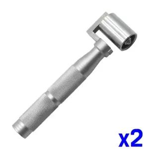 스티커부착롤러 스텐 도배롤러 도배로라 벽지롤러x2개 DIY벽지 도배롤러 벽지롤러