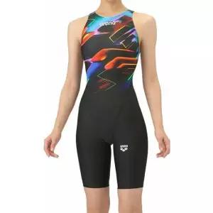아레나 여자 공인 선수용 반전신 수영복 5부 Z265747