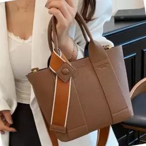 크로스백 탈부착 여성 미니 가죽 스트랩 토트백 데일리 미니백 포인트 가방 길이조절