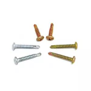 (U)냄비머리 양날피스 황색 8X13 1봉(1000) 88095 나사 체결 체결못 나사못