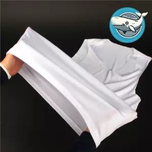 부드러운 남성 V넥 이너 나시 화이트 100 남자이너나시 메리야스 쿨나시