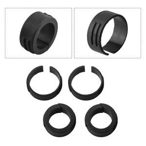 4x 자전거 스톱워치 와셔 전면 마운트 가스켓 핸들 바 링 Garmin 컴퓨터 홀더 스페이서 용 31.8/25.4mm
