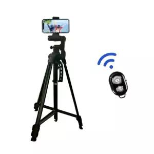 SMJ F-3366T 3단 스마트폰 삼각대 리모컨세트 유튜브접이식 카메라 미러리스 휴대용 핸드