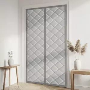 방풍 외풍 현관 문 바람 차단 비닐 막 커튼 90x210cm방한 난방 막이