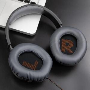 [누리음향]JBL 호환용Quantum 100 (Q100), 350 (Q350) 헤드폰용 전문 교체용 이어패드 쿠션, 고급