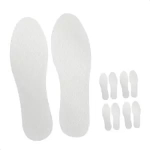 신발냄새제거 얇은깔창 맨발용 땀흡수 일회용깔창 큰발10p 얇은 발냄새제거 발냄새