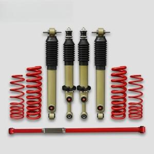 오프로드용 2인치 서스펜션 리프트 키트 4X4  하드 조절식 쇼크 업소버 포함 만리장성 포에르(POER)