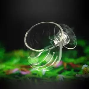 체리새우 먹이급여기 아크릴 생먹이 장구벌레 실지렁이 피딩컵