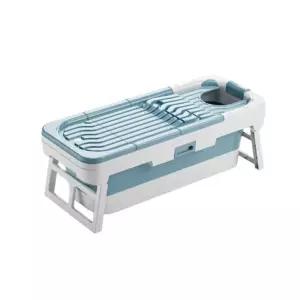 욕조 이동형 접이식 길이조절 가정용 원룸 사우나 전신