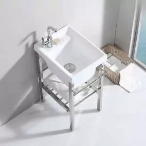 빨래 싱크대 애벌빨래 도자기 싱글볼 세탁 다용도실 하수비누꽂이