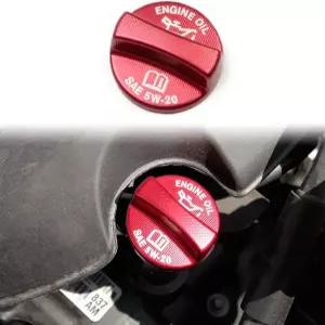 도도지 챌린저 충전기/크라이슬러 300 2015-2021용 크로스렉 알루미늄 합금 CNc 엔진 오일 캡 커버 트림