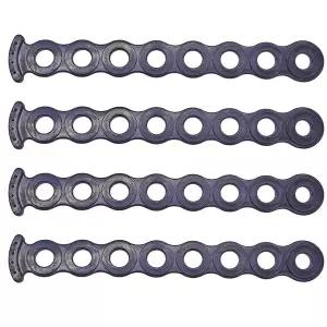 8002412 자전거 캐리어용 고무 스트랩 랙용 체인 휠 안정화 조절 가능 4개입