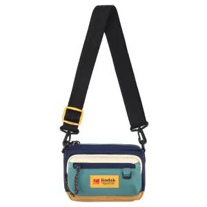 코닥 에센셜 컬러블럭 미니 크로스백 K6143LBG66GRN