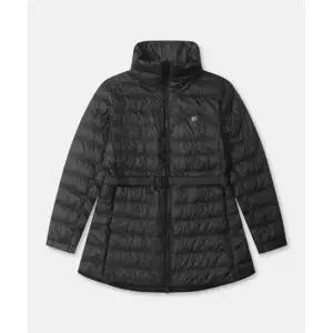 코오롱스포츠 KOLON SPORT 여성 키퍼 중기장 벨티드 패딩 재킷 TVJJW25522BLK 329400